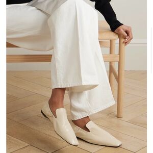 Toteme Cream Loafers